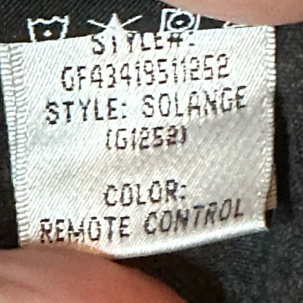 NWTs GRLFRND Solange Black Lace Tie Up Jeans in Remote Control Size 31 - Picture 11 of 11